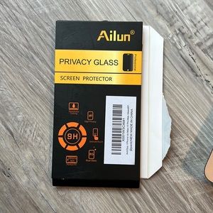 Privacy glass screen protector’s